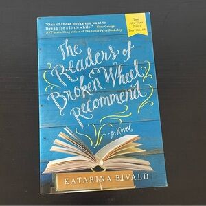 $15 SALE The Readers of Broken Wheel Recommend Novel Paperback Book Bestseller
